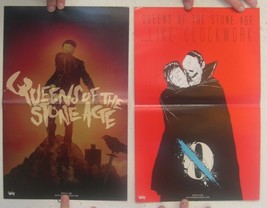 Queens Of The Stone Age Poster Promo Like Clockwork 2-Sided Stoneage 2 S... - $26.99