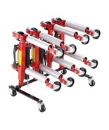 VEVOR Car Dolly Rack Hydraulic Trolley Jack Stand Organizer 4-Dolly Capacity - $95.02