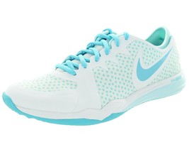 Women&#39;s Nike Dual Fusion 3 Print Training Shoes, 704941 101 Sizes 6-7 White/Clea - £62.62 GBP