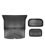 Fits 2020-2023 Tesla Model Y 5 Seater 3pc Black All Weather Cargo Trunk ... - $1,099.88 MXN