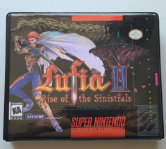 Lufia II Rise of the Sinistrals CASE Super Nintendo SNES Box BEST Quality Avalbl - £10.24 GBP