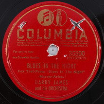 Harry James - Blues In The Night / All For Love - 1942 10&quot; 78 rpm Record 36500 - $16.05