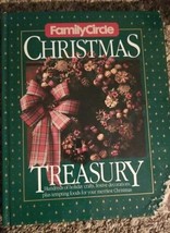 The Family Circle Christmas Treasury Hardcover Family Circle Crafts Recipes 1986 - £0.78 GBP