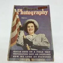 Vintage Minicam Photography Magazine February 1942 KG Kodak Advertisement - £9.49 GBP