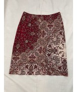 Banana Republic Womens 6 Print Lined Silk Skirt - £12.06 GBP