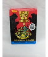 Topps Teenage Mutant Ninja Turtles II The Secret Of Ooze Booster Pack - €6,08 EUR
