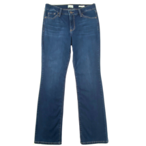 Wonderly Bootcut Blue Jeans Womens size 6 Mid Rise Stretch Dark Blue Wash - £17.71 GBP