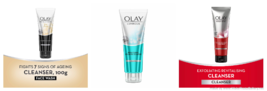 Olay Total Effects Anti-Ageing / Regenerist Advanced / Luminous Face Cleanser  - $65.07