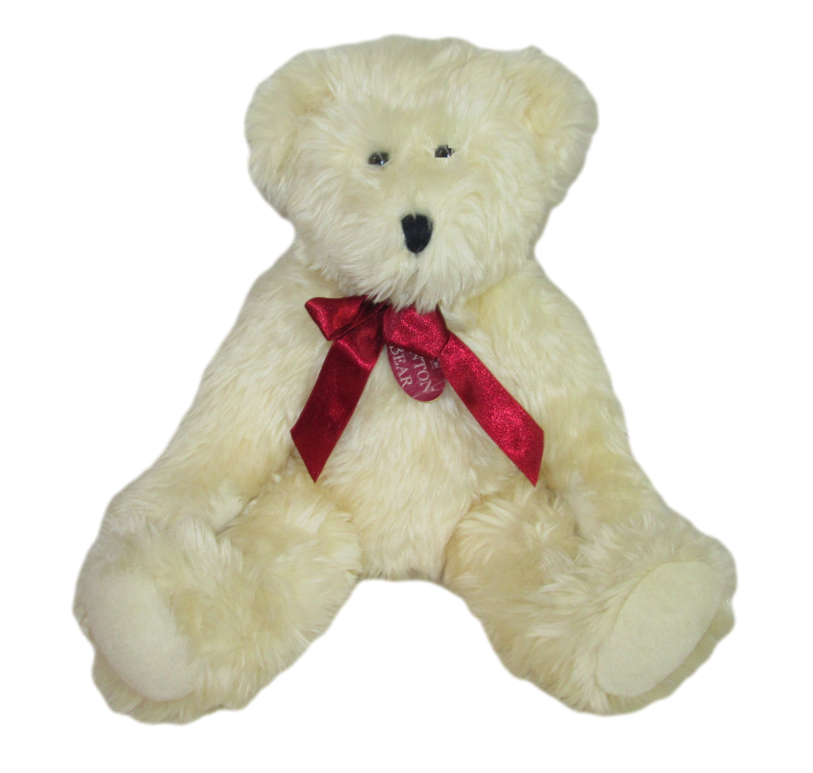 Primary image for Benton Teddy Bear Plush 12" Vintage 1998 Matrix Ivory JcPenny Stuffed Animal