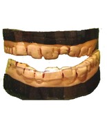 Flexible Rotting ZOMBIE PIRATE DENTURES Monster Horror Teeth Costume Acc... - $86.29 MXN
