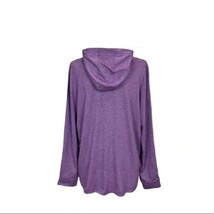 adidas Womens Transition Lightweight Jersey Hoodie Size X-Large Color Purple - £31.15 GBP