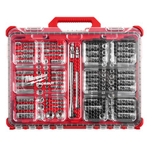 Milwaukee 48-22-9486 1/4&quot; and 3/8&quot; Metric &amp; SAE Ratchet &amp; Socket Set w/ Packout - £367.69 GBP
