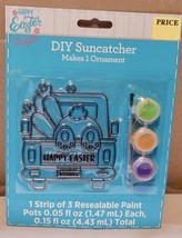 Suncatcher Ornament 4&quot; x 3&quot; DIY Bunny Car Easter With 3 Paints NIB 262L - €2,17 EUR