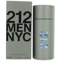 212 by Carolina Herrera, 3.4 oz Eau De Toilette Spray for Men - £85.95 GBP