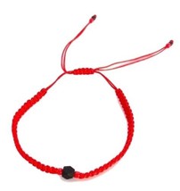 Red String Protection  Bracelet Evil Eye Stone Azabache mal de ojo pulsera - £9.97 GBP