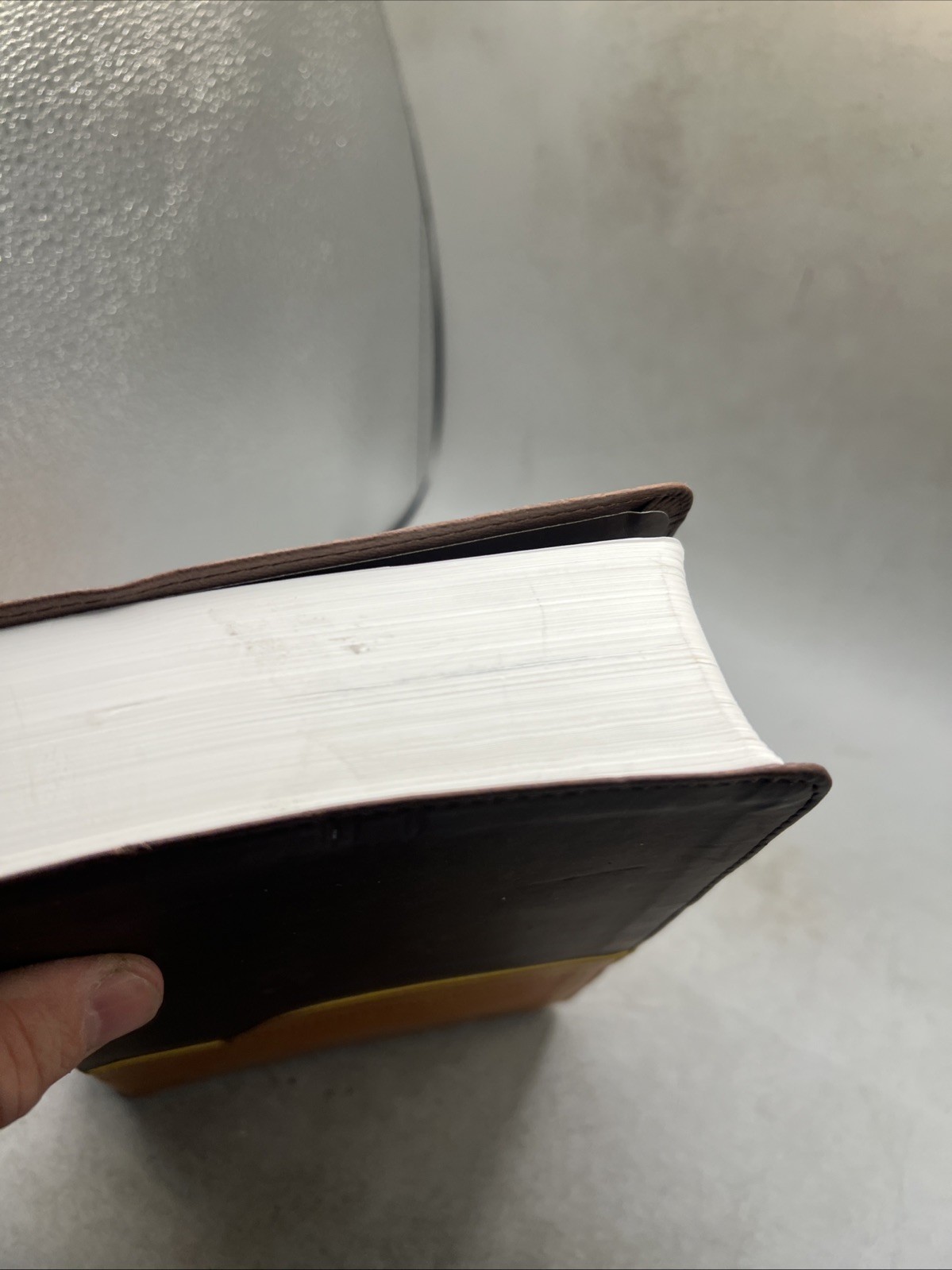 NIV Church  Holy Bible, Large Print By Zondervan 2011, Leather Back Item image 3