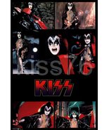 KISS Rock Band 22 x 33 1978 Gene Simmons Campus Craft  REPRINT Poster - £35.97 GBP