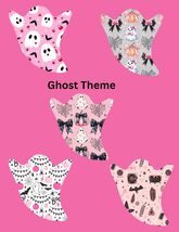 Dexcom G7 CGM Cover Patches, Ghost Theme Style, Pack of 5 - $12.99