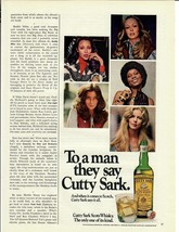 1972 Cutty Sark Vintage Print Ad When It Comes To Scotch The Only One - $14.45