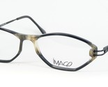 Vintage iMAGO SAGA 1 Noir/Gris Lunettes Monture 48-17-140mm Germany - $1,809.60 MXN