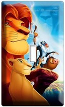 New Lion King Simba Timon And Pumba Disney Single Light Switch Wall Plate Cover - £8.76 GBP