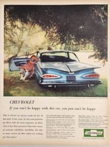 1959 Print Ad Chevrolet Impala Sport Coupe Brand New Chevy - $19.78