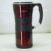 Starbucks Extreme Stainless Steel Carabiner Tumbler Rubber Grip 16oz-Red... - £23.45 GBP
