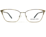Michael Kors Eyeglasses Frames MK 3001 Verbier 1024 Gold Cat Eye 52-14-135 - $65.09