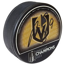 Reilly Smith Las Vegas Golden Knights Signed 2023 Stanley Cup Puck Beckett Auto - £70.48 GBP
