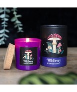 Wicca Dark Forest Wildberry Forest Mushroom Scented Candle With Cork Lid - $25.26 CAD