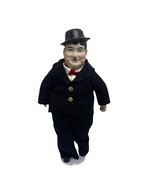 Oliver Hardy Doll 16 inch Vintage RARE Bisque Head Hand Feet Felt Body V... - $553.54 MXN