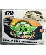 Star Wars The Mandalorian Grogu In Pram Gingerbread Kit. 5.8oz. 3 Cookies. - €33,98 EUR
