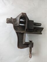 Vintage 2 Inch Jaws Table Clamp Vise Anvil Small USA - $24.94