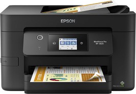 Epson® Workforce® Pro WF-3820 Wireless Color Inkjet All-in-One Printer - £183.84 GBP