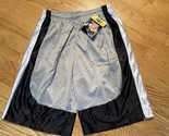 Basketball Shorts Sz 32-36 (XL) Gray Black Athletic Jogging Swimming Trunks - £7.07 GBP