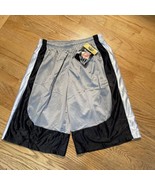 Basketball Shorts Sz 32-36 (XL) Gray Black Athletic Jogging Swimming Trunks - $12.29 CAD