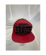 Atlanta Braves New Era 9Fifty Baseball Cap Hat Men One Size Red Black Lo... - £15.57 GBP
