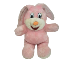 13&quot; VINTAGE SUPERIOR TOY AND NOVELTY PINK BUNNY RABBIT STUFFED ANIMAL PLUSH - £36.78 GBP