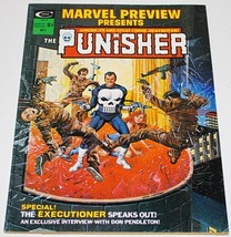 Marvel Preview Magazine #2 The Punisher Origin and 1st Dominic 1975 HIGH... - £270.43 GBP