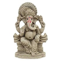 Handcrafted Religious Idol/ for Ganpati Visarjan, Ganesh ji, ECO-Friendly handma - £62.92 GBP
