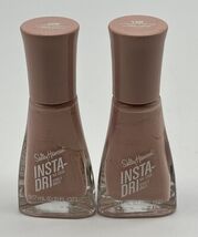 2 pack Sally Hansen Insta-Dri Nail Polish, #138 - Instant Coffee, 0.31 f... - $11.24
