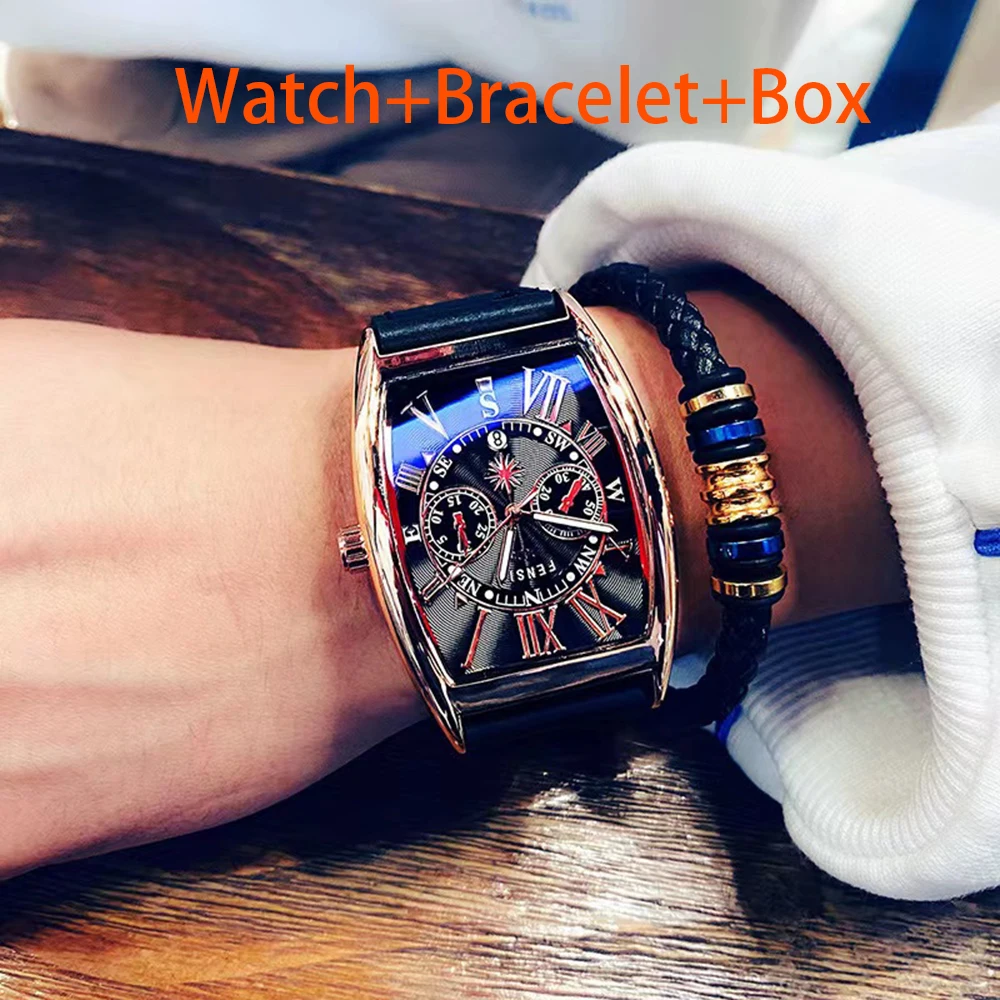 2Pcs Fashion Outdoor Mens Watches Luxury Sports Military Wrist Watch For... - $29.87