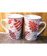 Starbucks Fall Leaves Autumn Colorful Leaf  11oz Coffee Mug Cup Holiday ... - $24.17 CAD