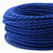 KIRIN 25FT Vintage Cloth Wire, Antique Industrial Electronic Twisted Cloth - £22.05 GBP