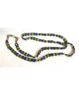 Beaded Eyeglass Chain/Holder, Lanyard Blue NEW - $7.59
