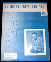 My Heart Cries For You Sheet Music - $2.17