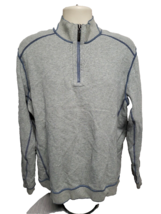 Tommy Bahama Adult Large Blue &amp; Gray Reversible Pullover Sweater - £16.23 GBP