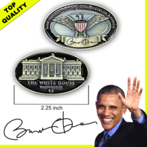 Barack Obama 44TH President Signed 2.25&quot; Challenge Coin - £27.51 GBP