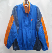 Vtg Nike Windbreaker XL Pullover Anorak Sewn Swoosh 90s Gray Tag Jacket ... - £100.28 GBP