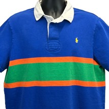 Polo Ralph Lauren Vintage 90s Rugby Shirt X-Large Florida Gators Color Mens Blue - £28.39 GBP